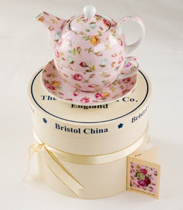 Chintz all over patterns Tea for One in gift box