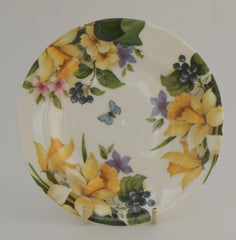 Spring Flower Hester Cake Plate