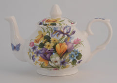 Spring floral Hester 4 Cup and 2 Cup Tea Pot