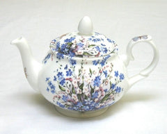 Forget-Me-Not & Lily Two Cup Teapot