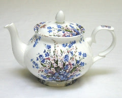 Forget-Me-Not & Lily Four Cup Teapot