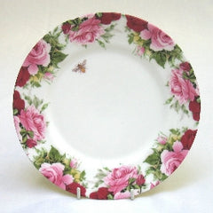 Summertime Rose Medium Plate